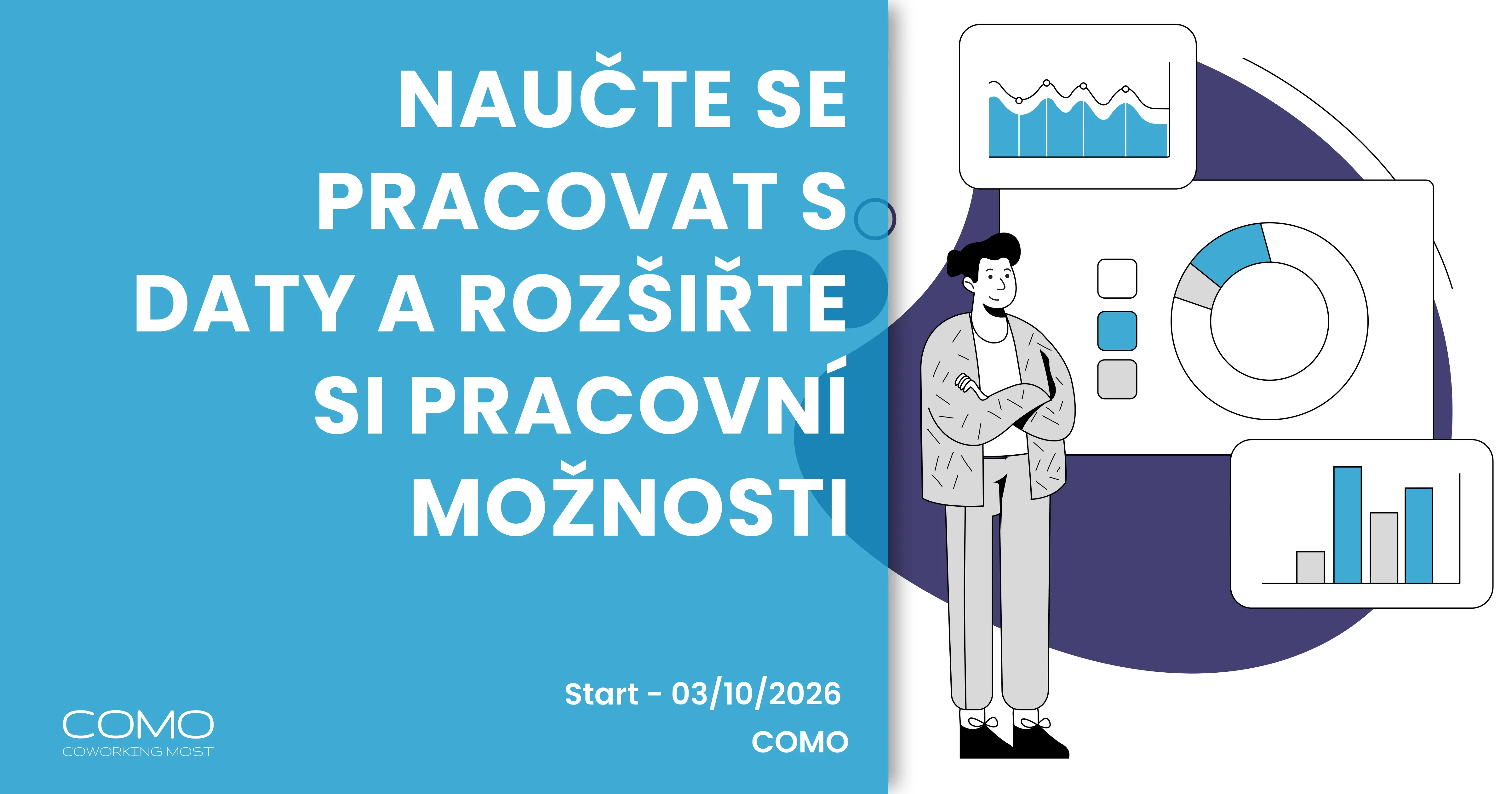 COMO Data - Naučte se pracovat s daty a rozšiřte si pracovní možnosti